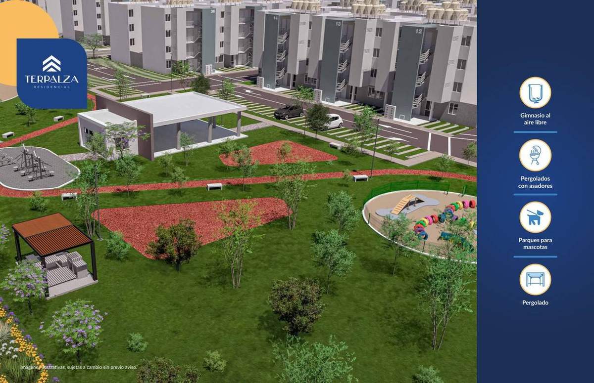 Terralza Residencial, departamentos en Tesistán Zapopan